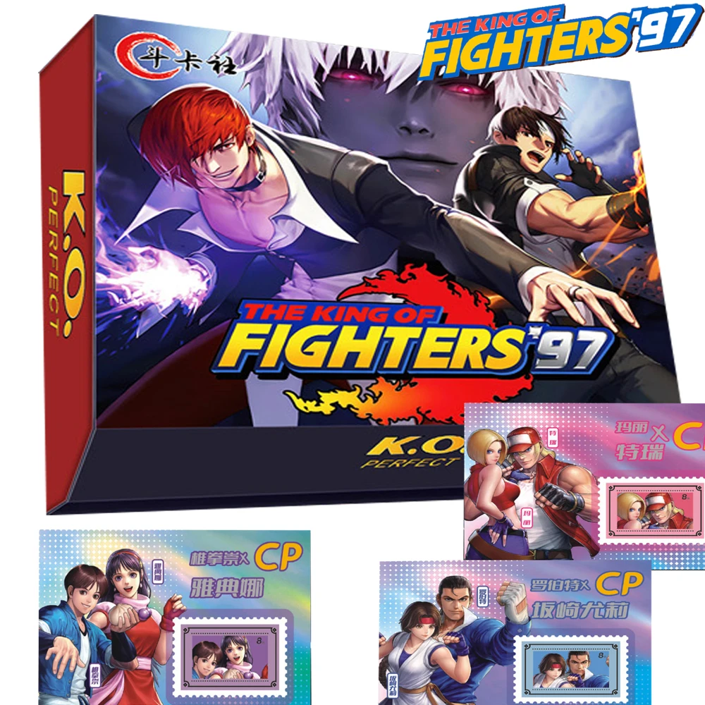 

Карты King Of Fighter, персонажи игры Kyo, Мэри, Роберт, Юри, ханзаки, периферия, CP, комбинированные карты для девочек и мальчиков, рождественские подарки
