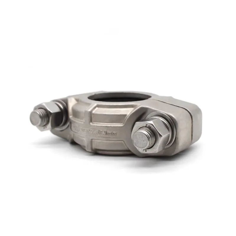 304/316 Stainless Steel Grooved Clamp Pipe Hoop Huff Joint High Pressure Fire Joint 1000psi