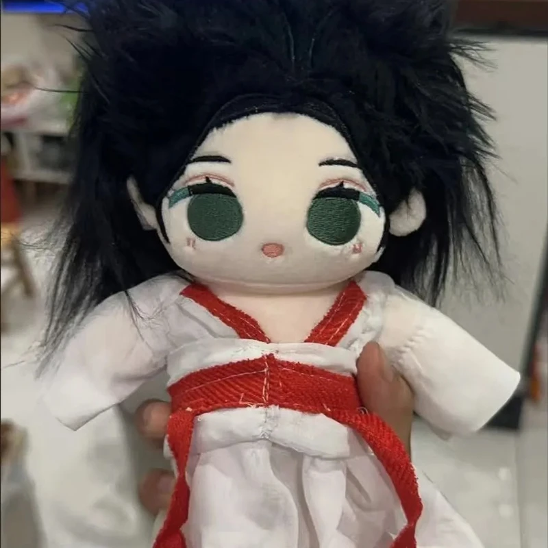 20cm Anime Attributes Li Lianhua Kawaii Cosplay Soft Cotton Doll With Skeleton Cartoon Dress Up Clothing Toy Figures Fans Gifts