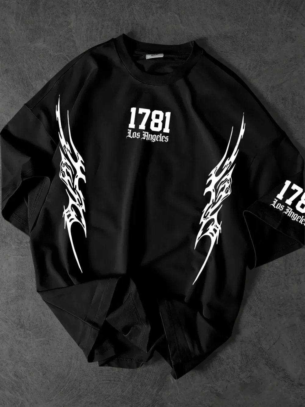 Y2K Gothic style Digital Pattern 3D Print Breath Quick-dry Men Plus-size Tshirt Outdoor Street Fashion Casual Parent-Child Cloth