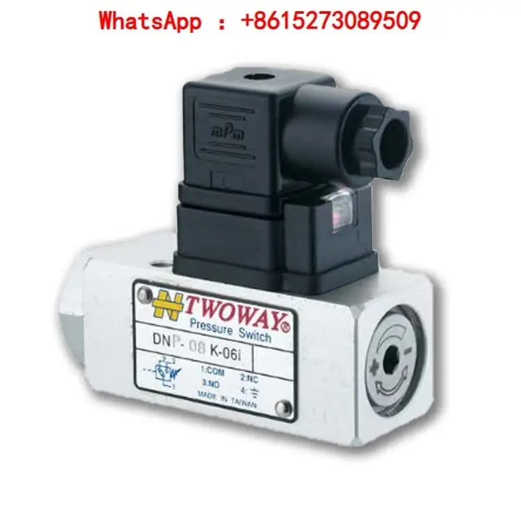 

Low pressure diaphragm pressure switch, suitable for water, gas, and oil DNP-08K-06I