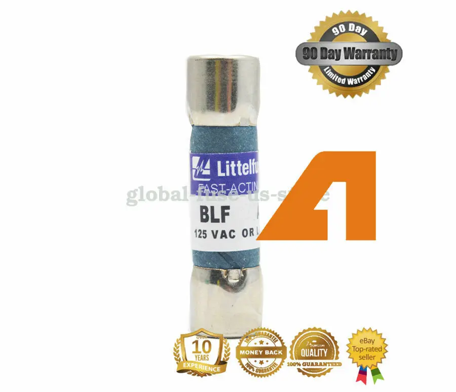 BLF.500 For Littelfuse 0.5Amp 250V Laminated Body Fast-acting Midget Fuse. 5PCS