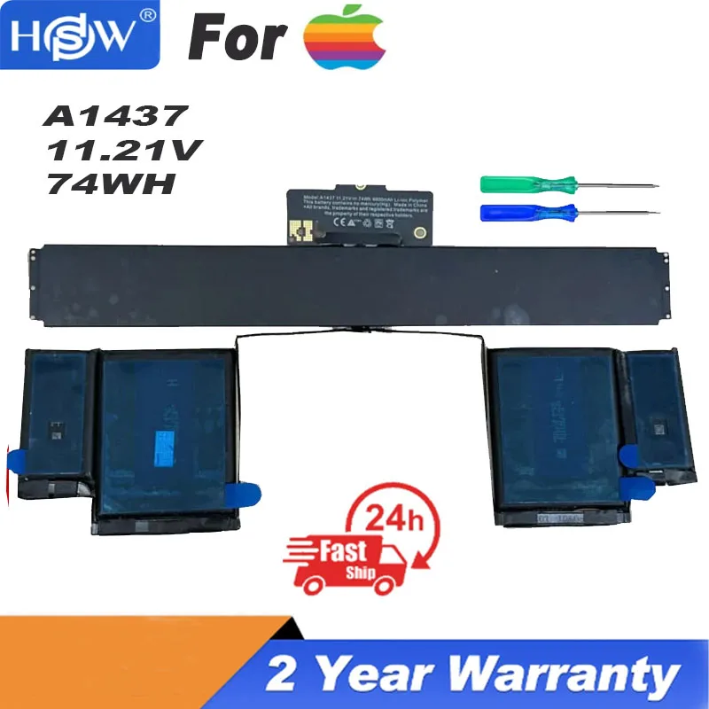 HiGH A1437 Laptop Battery For Apple MacBook Pro 13