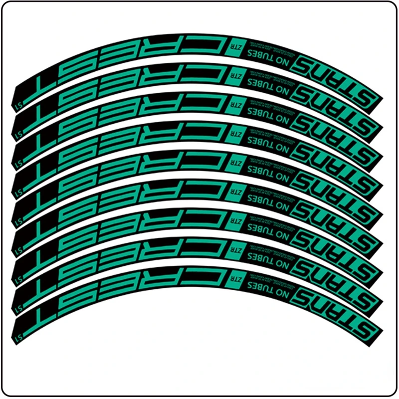 Stickers for Bike MTB Rim Sticker Road Wheel Decals width 20mm 24\