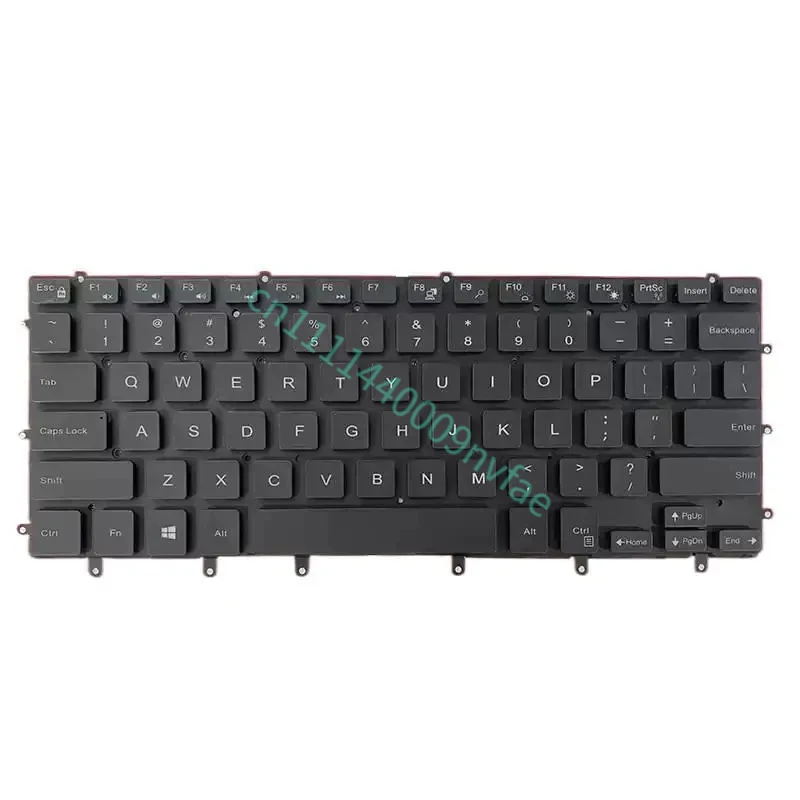 US Keyboard Backlight Compatible for Dell XPS 9550 9560 9570 Inspiron 15 7558 7568 Precision 5510 M5510 5520 5530 Backlit 0.3