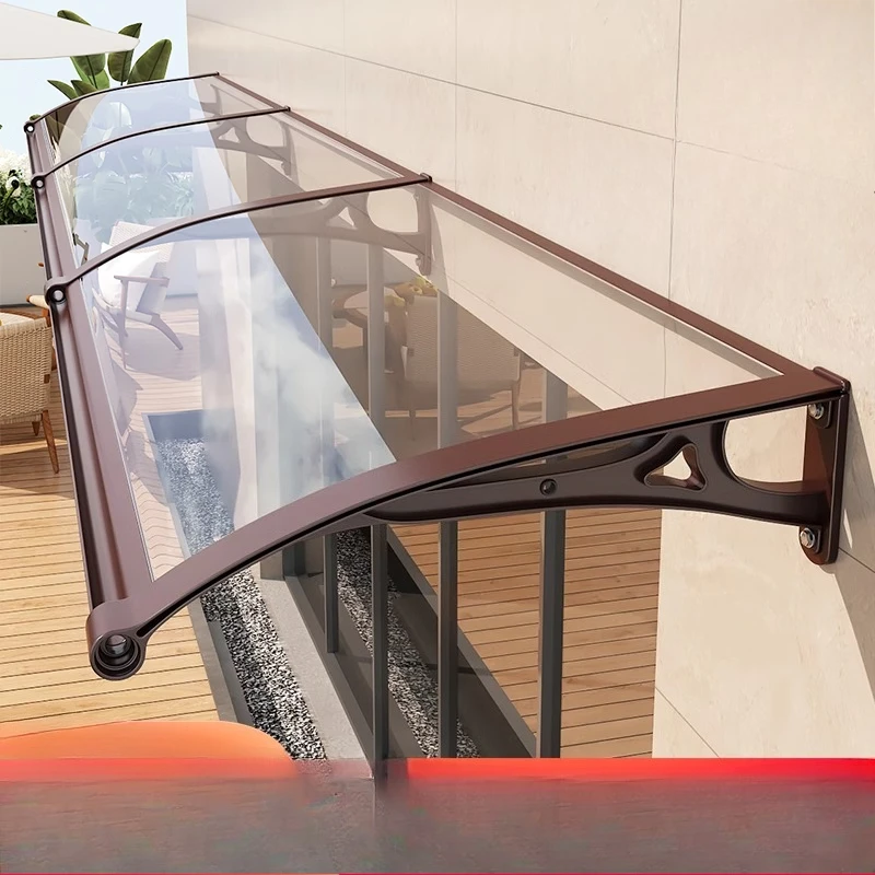 

Aluminum alloy canopy eaves household awning balcony rain cover rain window canopy