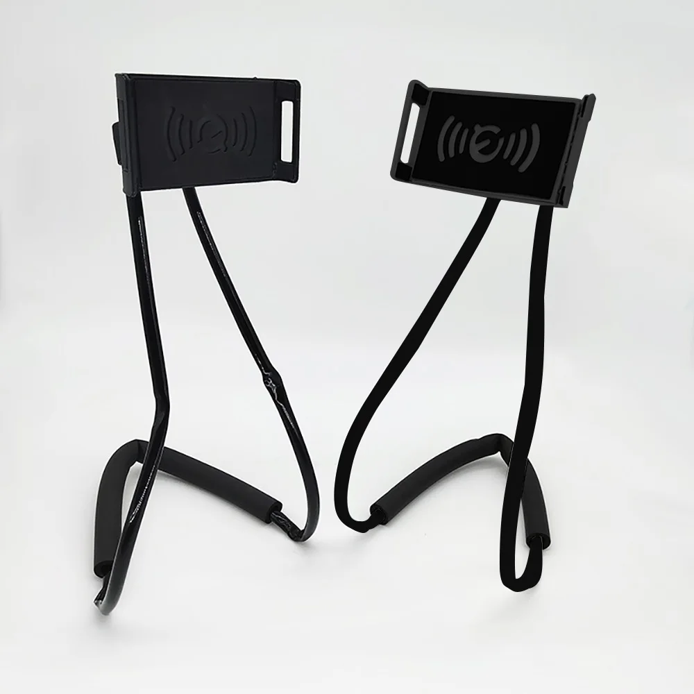 Гибкий держатель для мобильного телефона, подвесной кронштейн для ленивого ожерелья, кровать, 360-градусный держатель для телефонов, подставка для iPhone, Xiaomi, Samsung