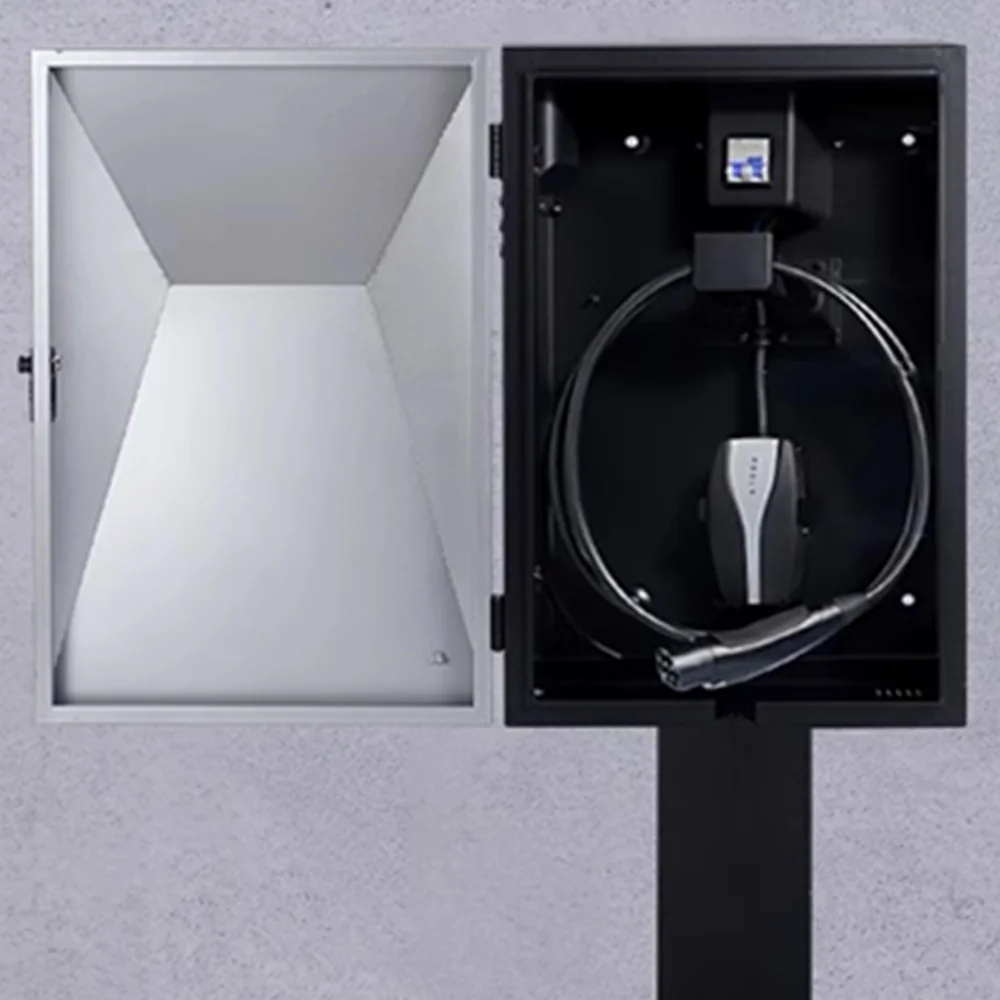 صندوق محطة شاحن EV دائمًا لـ Tesla Cyber Vault
