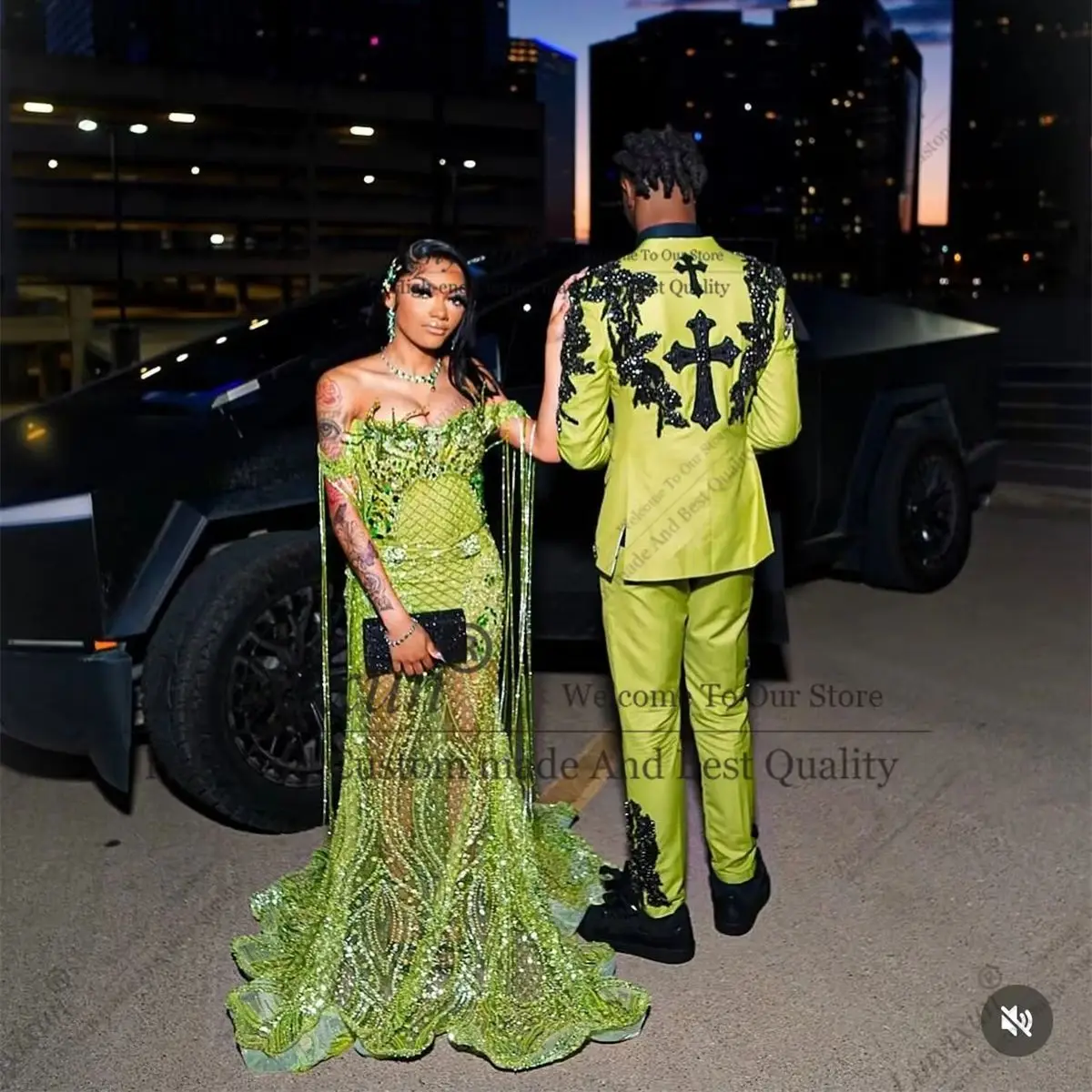 Fashion Beaded Appliques Wedding Suits For Men Exclusive Design Groom Prom Blazer Customized 2 Piece Costumes Hommes Man Tuxedos