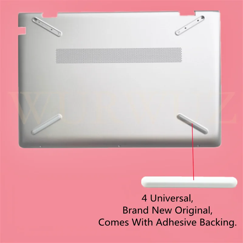 New Original Laptop Bottom Case Foot Pad For Traveler Pavilion 14-BF 14-BA 15-CC 15-CD 15-CK Silver
