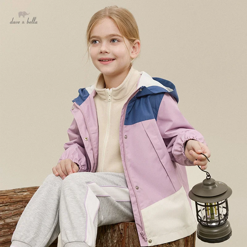 

Dave Bella Children's Boy’s Girl's Clothes Autumn Fashion Casual Jacket Overcoat Tops Two-piece Outdoor Sport DK3236263