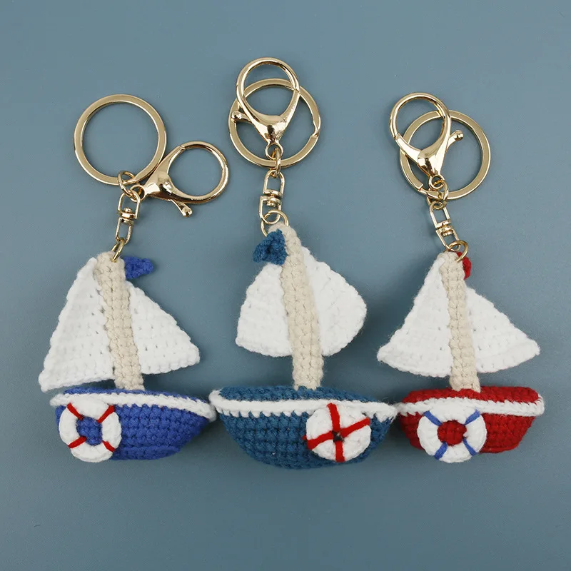 chaveiro-de-croche-com-design-criativo-de-barco-a-vela-para-pingente-de-bolsa-chaveiros-fofos-de-barco-a-vela-para-presentes-artesanais-de-trico-atacado-e-personalizado