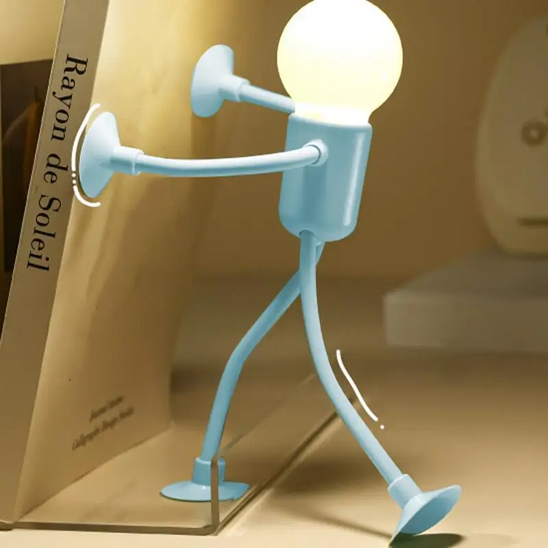 Table Lamps Bedside Light Nursery Twistable Lamp Kids Night Lights Bedroom Decor Lamp For Study Room Tabletop Living image 3