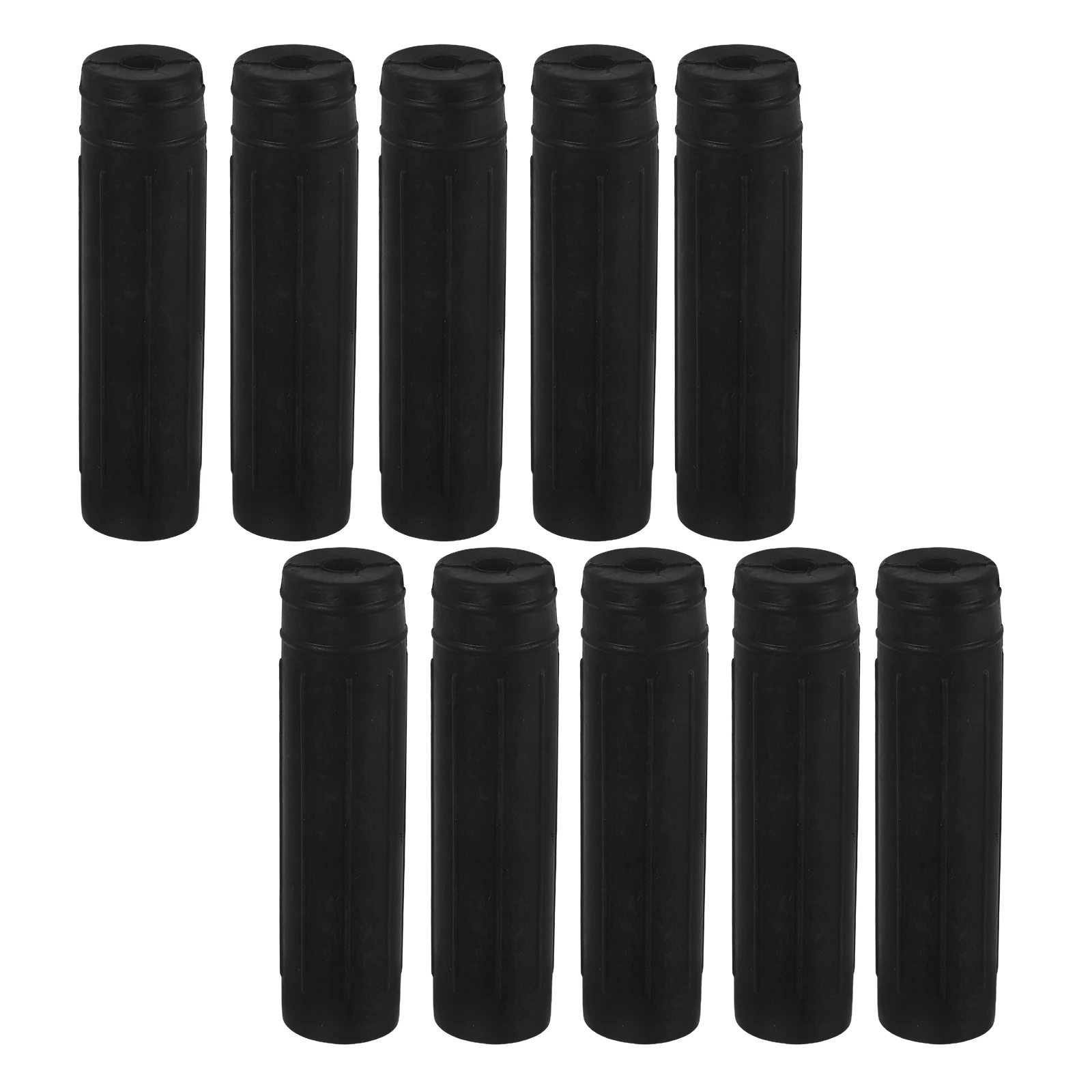 

10pcs Hoe Handle Protective Rubber Sleeves Non-Slip Tool Grip Covers For Garden Hammer Handles Easy Installation Durable Covers