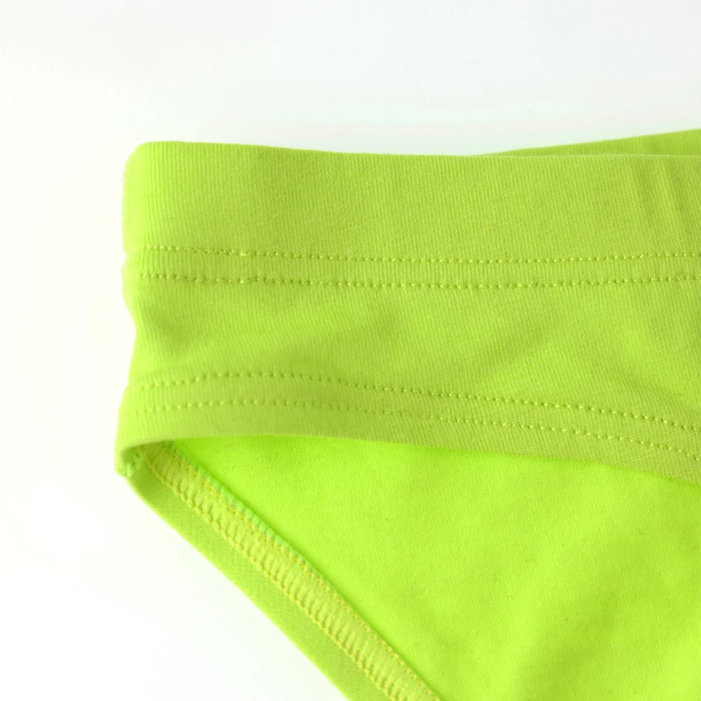 

Hot Sale Lingerie Mens Sexy Skin Friendly Cotton Bikini Low Waist Pouch Briefs Underwear Solid Color Soft Panties