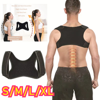 Invisible Back Posture Corrector Trainer Adjustable Shoulder Brace Straight Holder Clavicle Support for Men Women Adult Children
