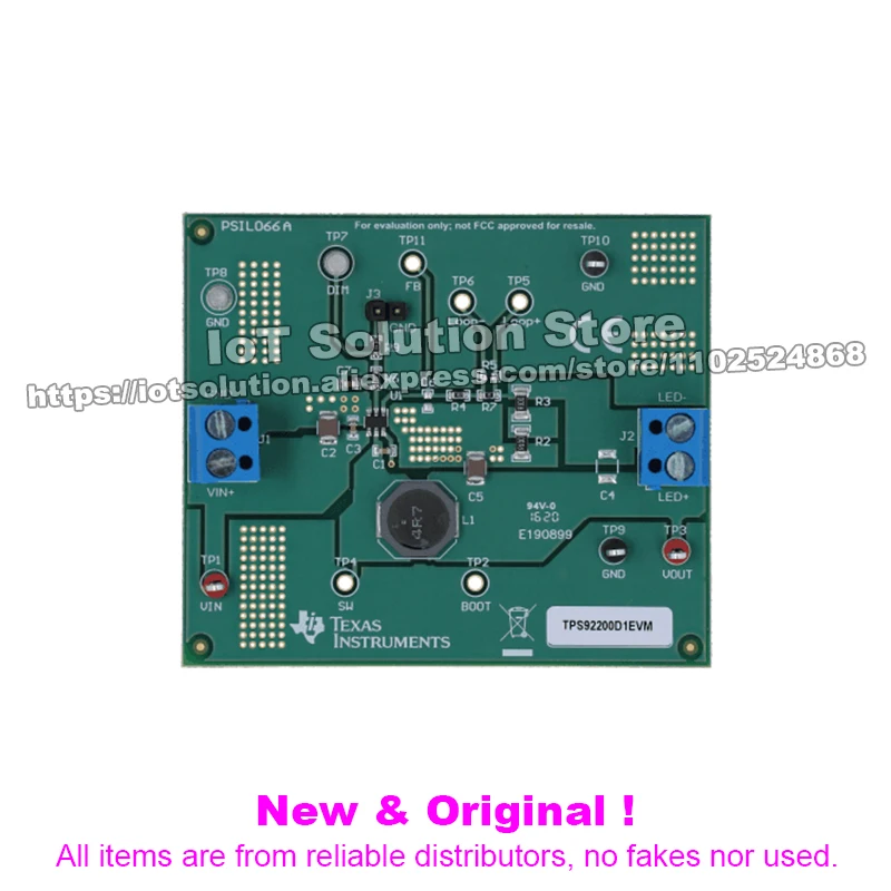 TPS92200D1EVM TPS92200D1 synchronous buck LED driver evaluation module
