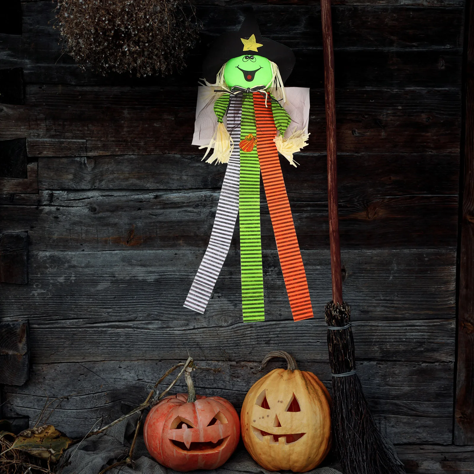 

Pumpkin Hanging Decoration Halloween Party Home Decor Scarecrow Pendant Yard Layout Supplies Random Color Fine Workmanship