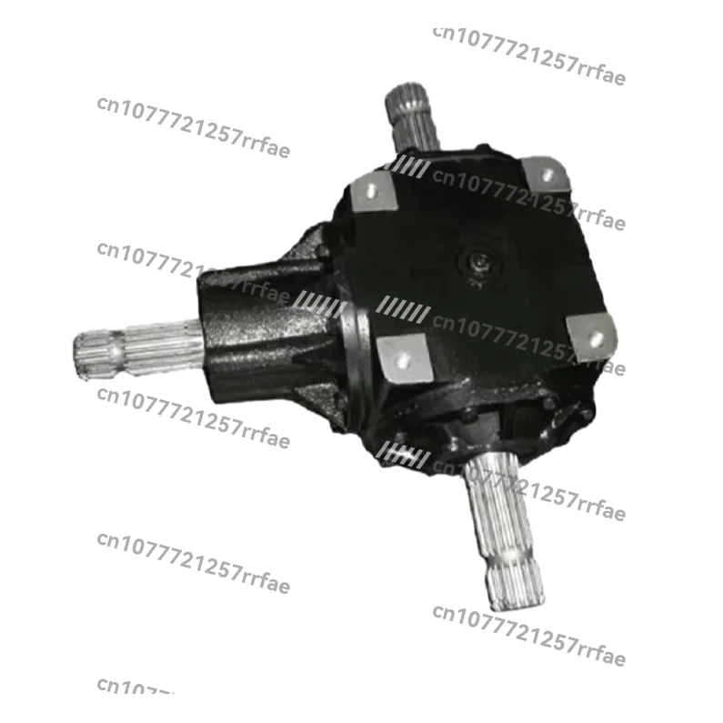 RW-500100 Heavy Agricultural Machinery Rotary Cutting Machine Lawn Mower Bevel Gearbox Cast Iron Material 5:1 Reduction Ratio