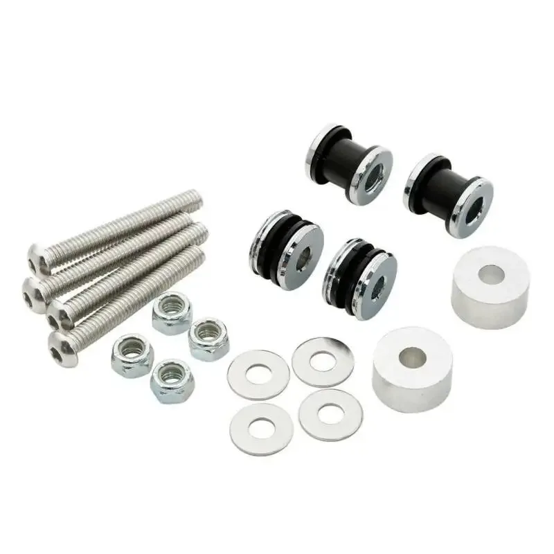 Motorcycle Sissy Bar Rack Docking Hardware Kit For Harley Softail Springer Heritage FLSTC FXSTSB FXSTC FLSTF FLSTN 1984-1999 view 4
