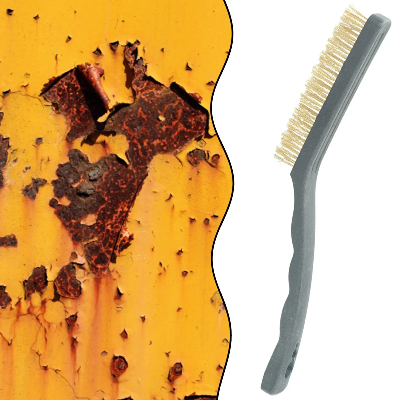 Brass Nylon Rust Remover Useful Tools Home Garden Workshops Rust Dirt Rust Remover Features Nylon Steel Brushes