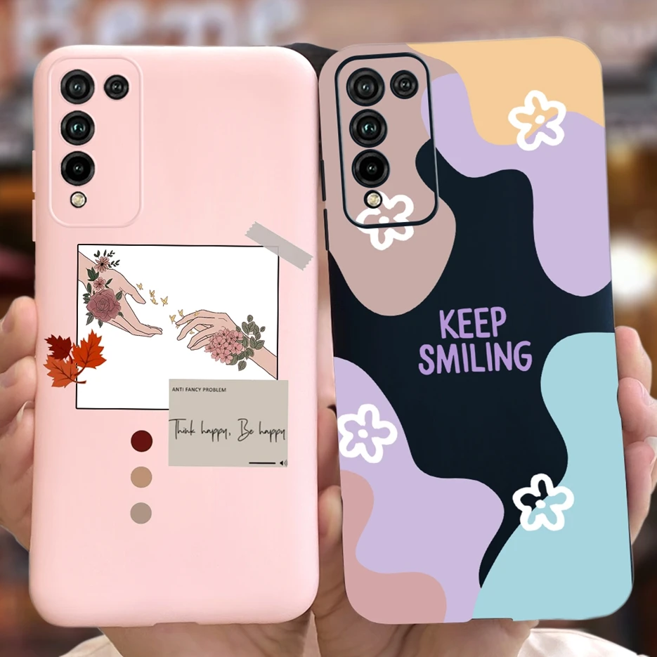 Luxury Art Painted Cover For Huawei Honor 10X Lite Case DNN-LX9 Soft TPU Phone Case For Honor 10X Lite 10 X Lite Back Cover Capa