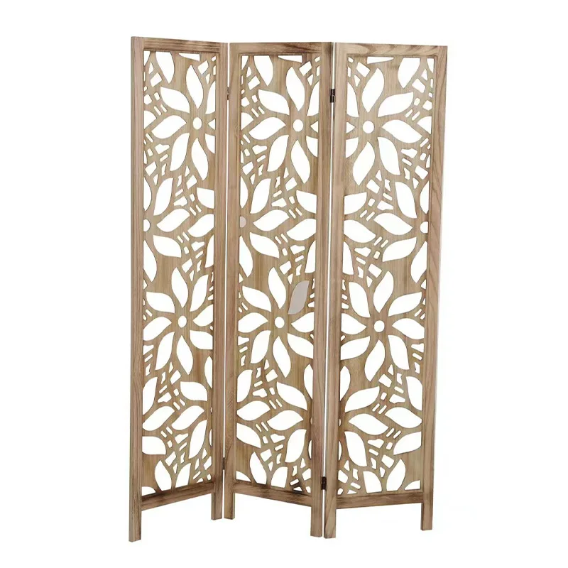Waterproof PVC Partition Screen Art Deco Design Folding Wall Flexible And Stretchable Photo Exhibition Office Partition Wall