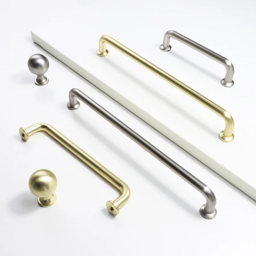 

Modern French Handles Kitchen Cabinet Handle Simple Solid Drawer T-Handle Wardrobe Pull Closet Knobs Cupboard Furniture Hardware