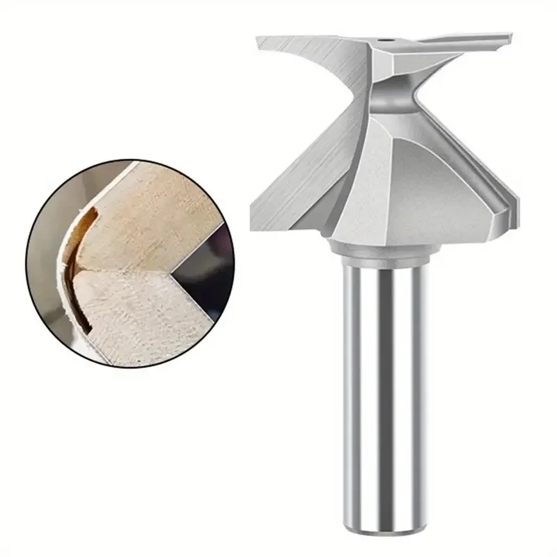 

Arc Bending Integrated Forming Knife Router Bits R18 R30 1/2 inch Woodworking Circular bending Grooving Tool for Router Table