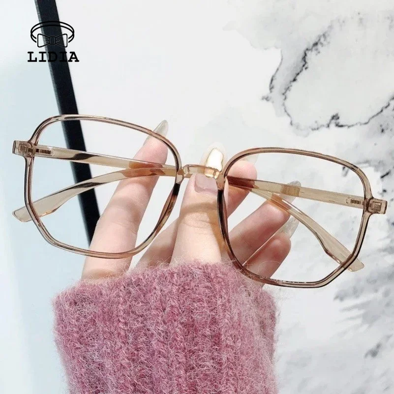 

Unisex Myopia Glasses Vintage Oversized Eyeglasses Degree -1.0 -1.5 -2.0 -2.5 -3.0 -3.5 -4.0 Polygon Anti Blue Light Eyewear