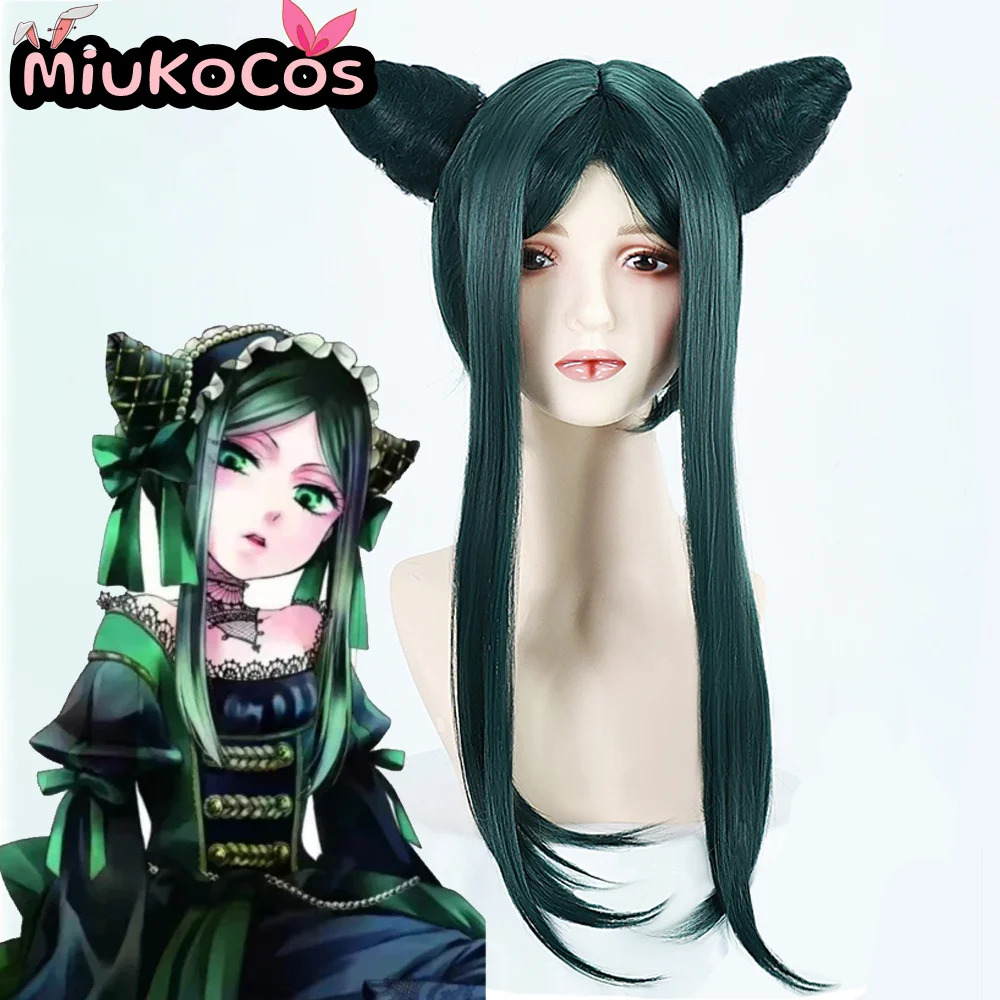 IN STOCK Emerald Witch Sieglinde Sullivanl Cosplay Wig MiukoCosplay Anime Black Butler Cosplay