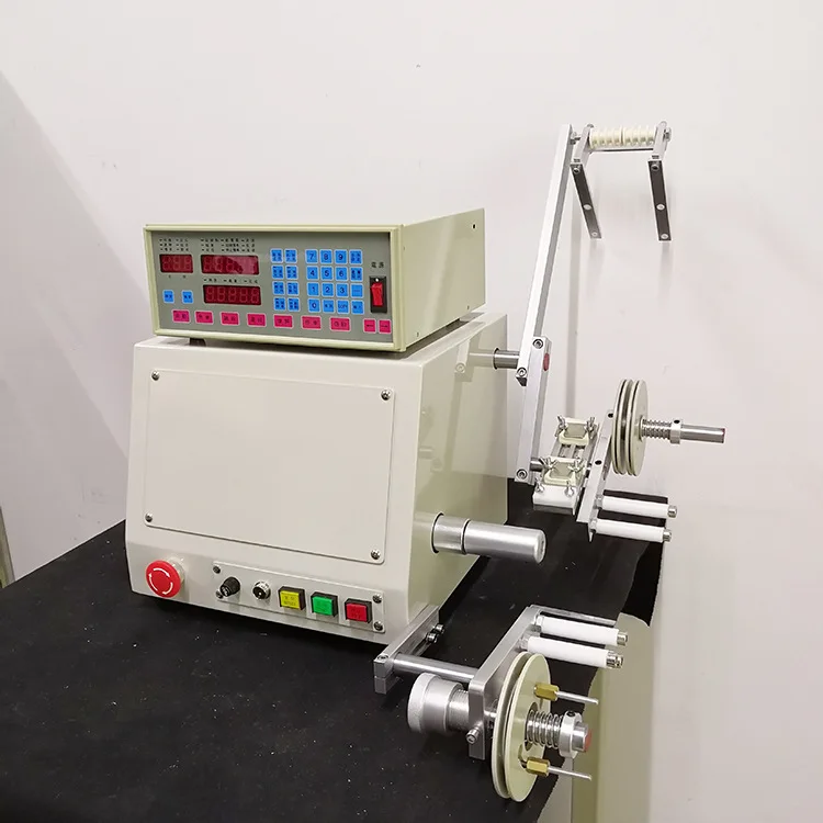 Contrôleur de machine d'enroulement à axe unique de transformateur |   Bobineuse entièrement automatique à axe unique
