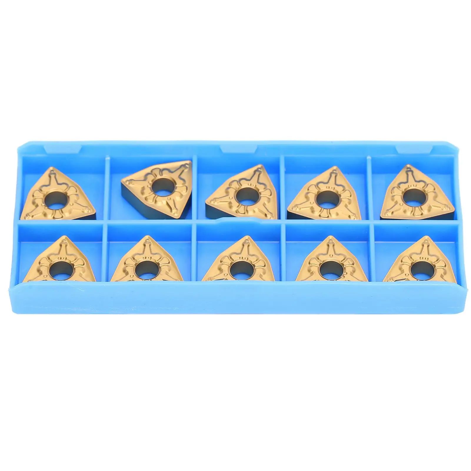

10Pcs WNMG080408 TM LF9018 CNC Lathe Turning Inserts Solid Carbide Cutting Tools for Metal Machining