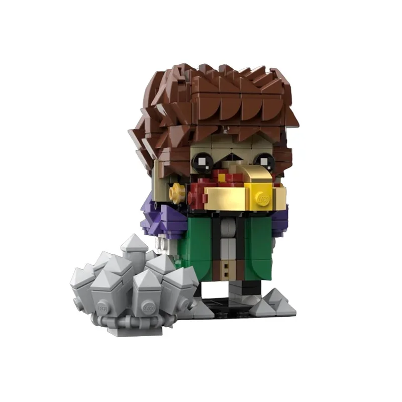 ตัวต่อไอเดียอนิเมะการ์ตูน Bricksheadz MOC Academy ฮีโร่ มินิ ดอลล์ บล็อกตัวต่อ ของเล่นประกอบสำหรับเด็ก ของขวัญวันเกิดสำหรับเด็กผู้ชาย