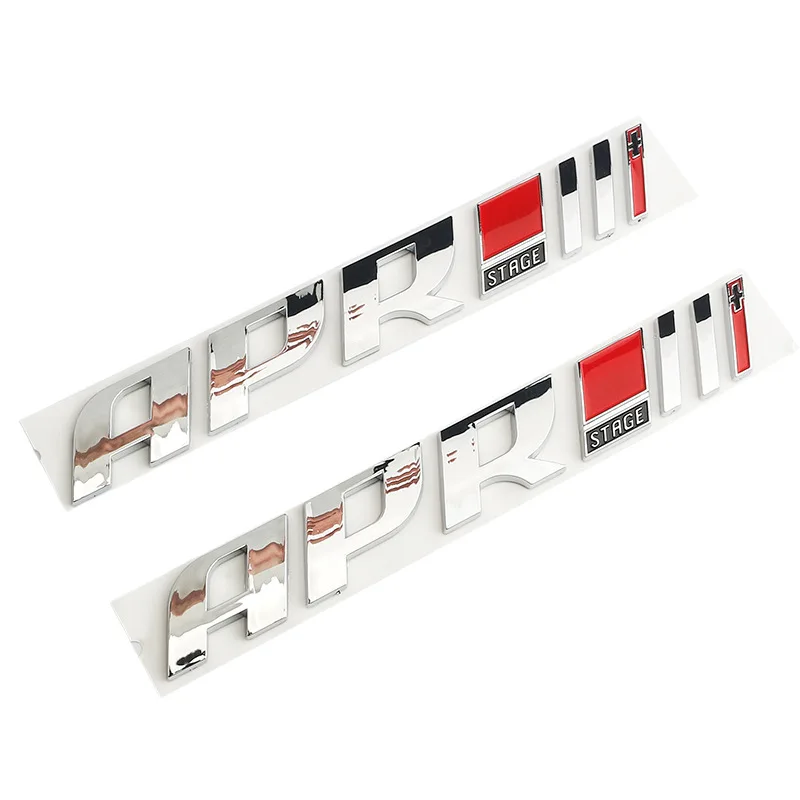 1 шт. 3D ABS авто APR сцена // + эмблема хвостовой боковой значок автомобильные наклейки наклейки для Golf Tiguan S3 S5 S6 TTS RS7 Стайлинг автомобиля