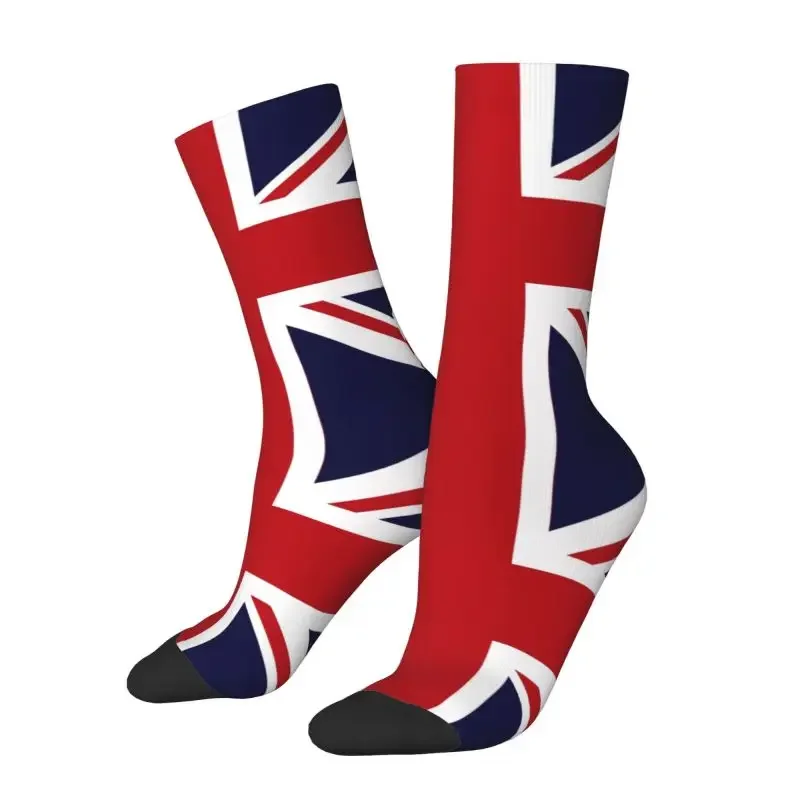 

Y2K Union Jack Flag Of The UK Men Women Crew Unisex Cool United Kingdom British Spring Summer Autumn Winter Dress Socks