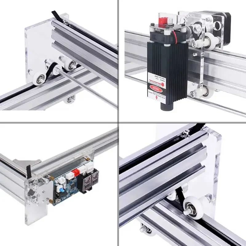 6550 Laser Engraver CNC Engraving Area 65*50cm 2-Axis Wood Cutting Machine Optional 1W 2.5W 5.5W 15W 20W Laser Module