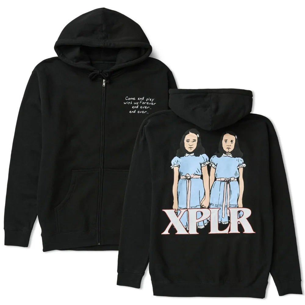 XPLR Sam and Colby The Twins V.2 Merch zipper Hoodies Unisex Hooded Sweatshirt Casual Clothing