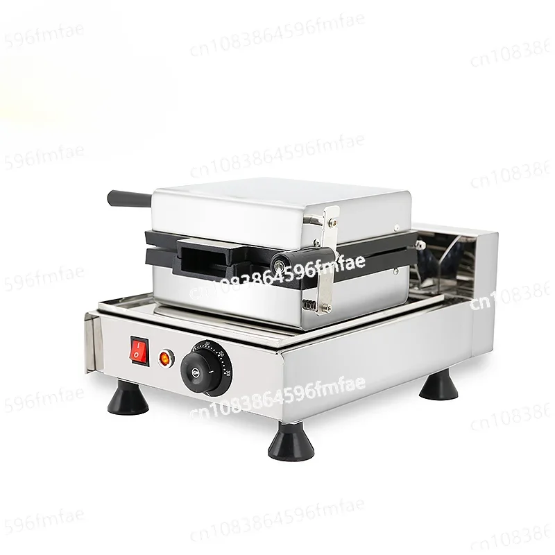

Новая квадратная вращающаяся машина для изготовления вафель, электрическая вафельница с откидной крышкой, печь для тортов