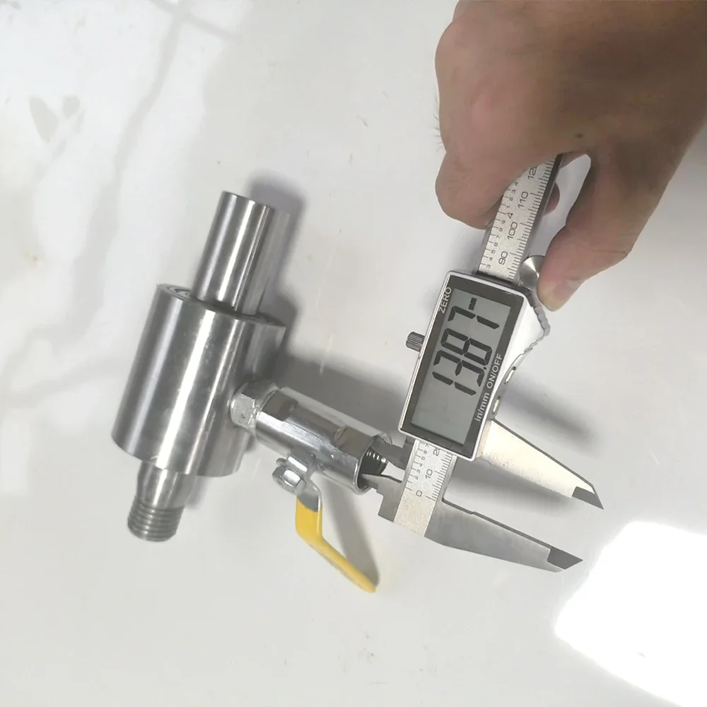 Trapano ad acqua ad alta pressione iniettore d'acqua perforatrice per pozzi grande flusso 4/6 ingresso acqua iniettore acqua martinettatrice stradale