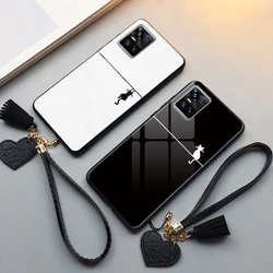 For Samsung A73 A53 A33 A23 A25 A72 A52 A42 A32 A15 Case Cat Claw Cover Hard Glass Cover For Samsung A51 A71 A31 A25 A55 A30S