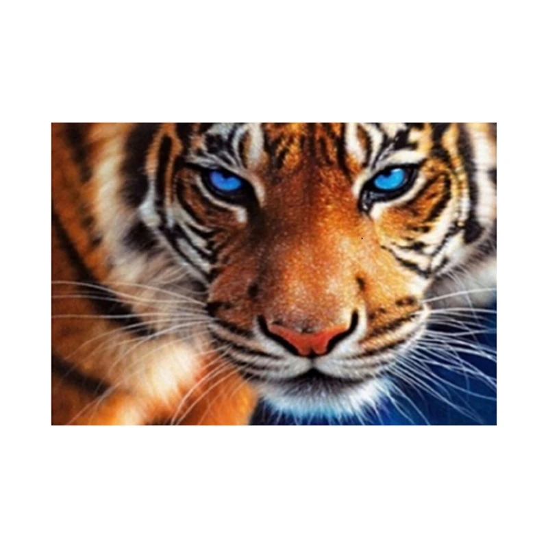 DIY Diamond Painting Art Painting Wall Decoration Home Office Decoration Siberian Tiger