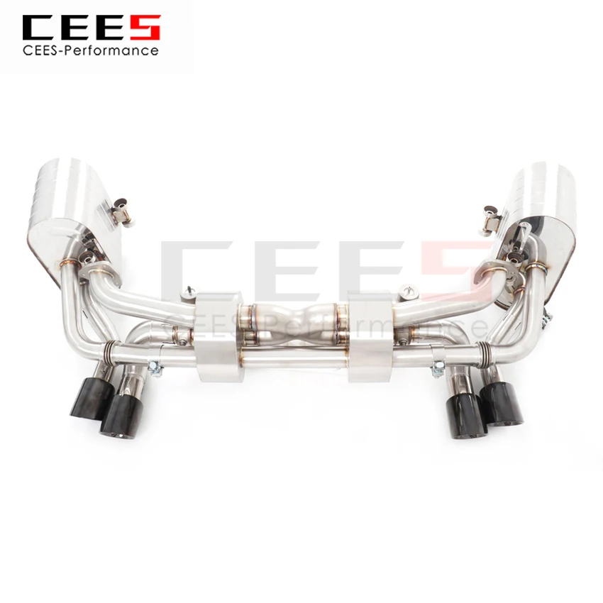 

CEES Exhaust System For Porsche 991 1 3.43.8 Catback Stainless Steel Valve Muffler Catback Escape Tubo Escape Coche