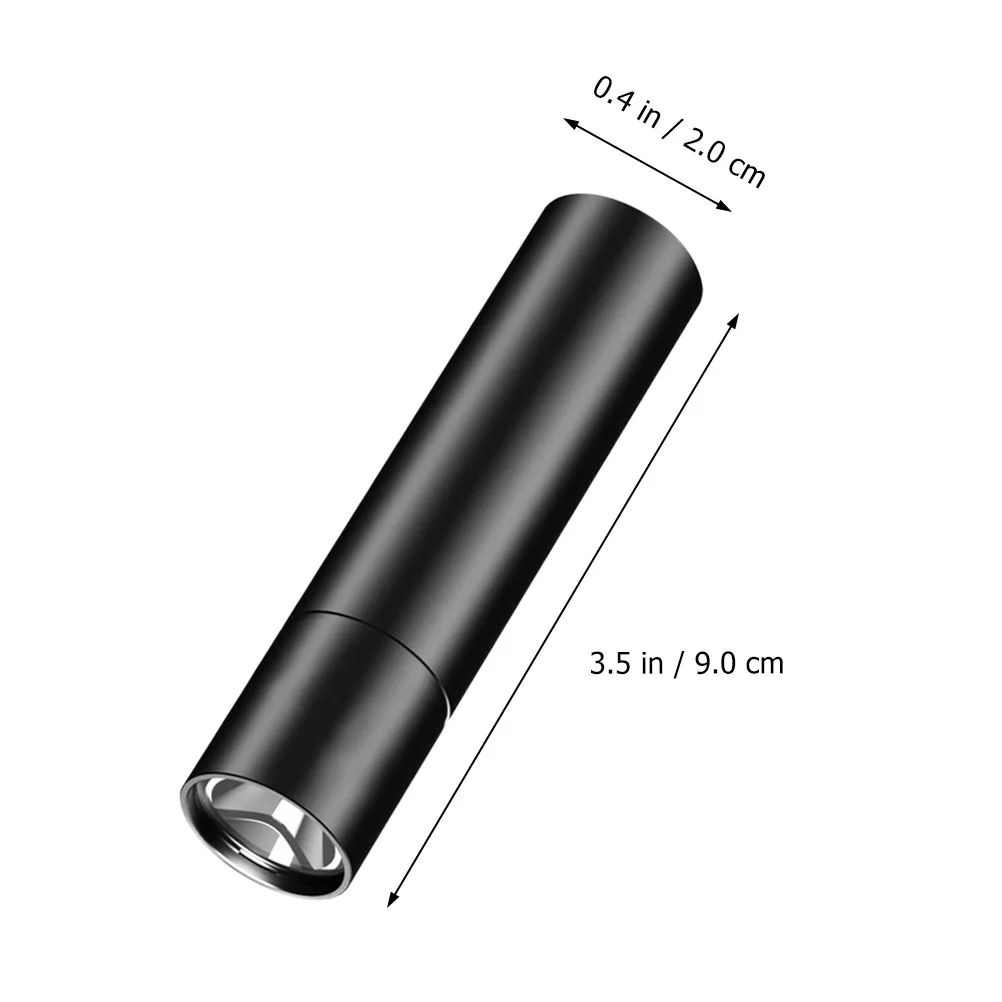 Mini Keychain Flashlight Portable Led Waterproof Camping Light For Outdoor Night Riding Fishing Repair Aluminum 3-Level Dimming