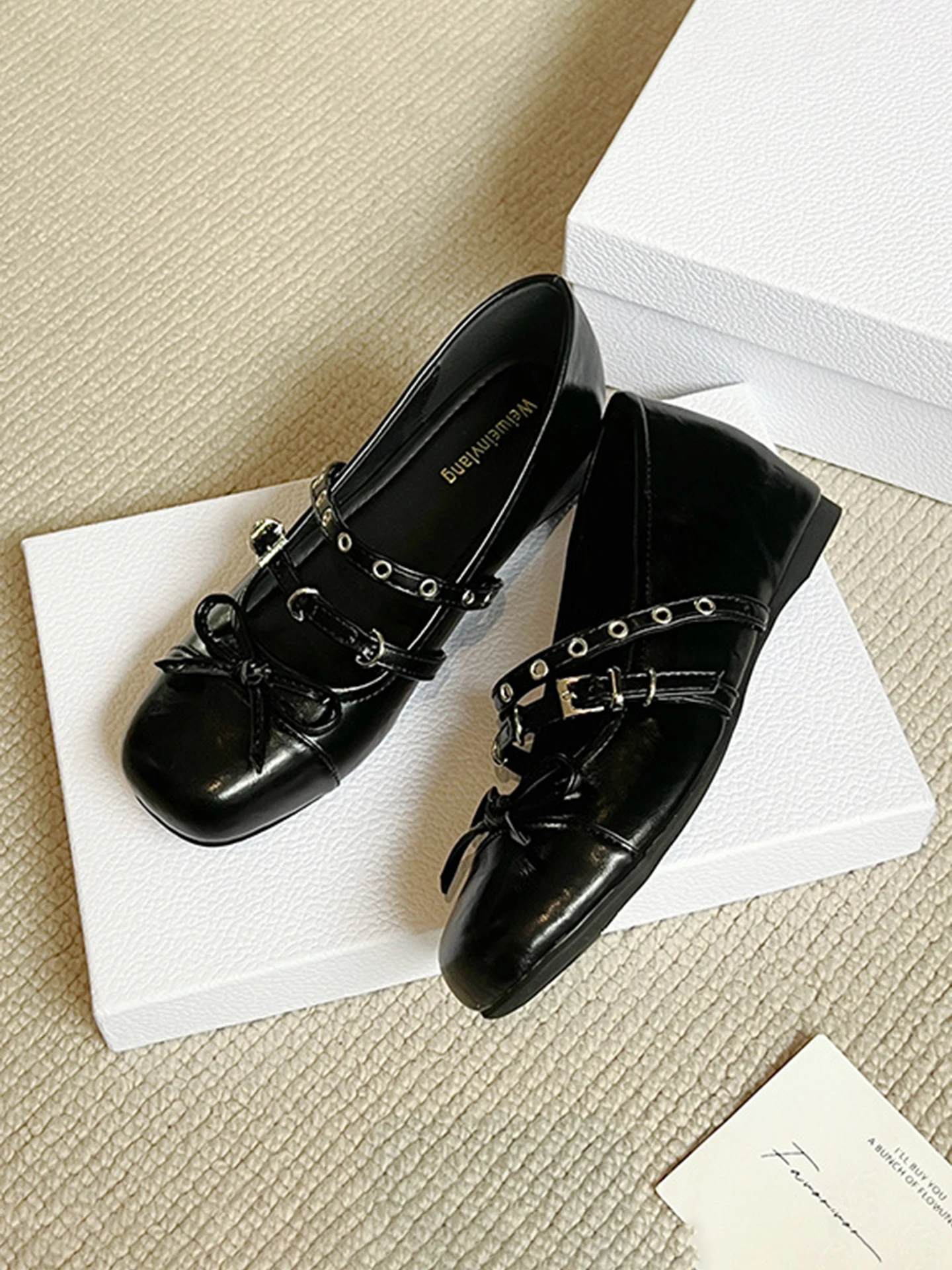 women's-ballet-style-mary-jane-shoes-soft-bottom-slip-on-cross-buckle-leather-loafers-commuter-friendly-4cm-heel-increase