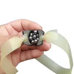 Slingshot Special Shot Rubber Band Large Leather Pocket High Elasticity Resistance To Pull Rubber Band Slingshot Accessories
