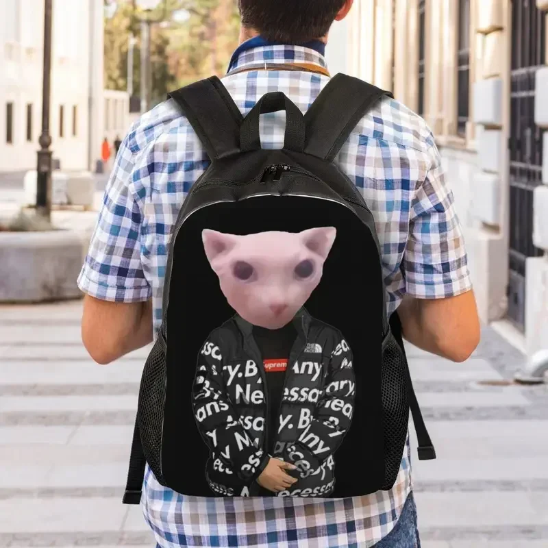 Customized Funny Bingus Meme Backpack Women Men Fashion Bookbag for College School Bags