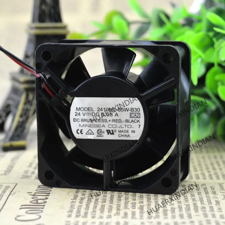 

New 6025 6CM 2410ML-05W-B30 24V 0.08A Cooling Fan Assembly Kit