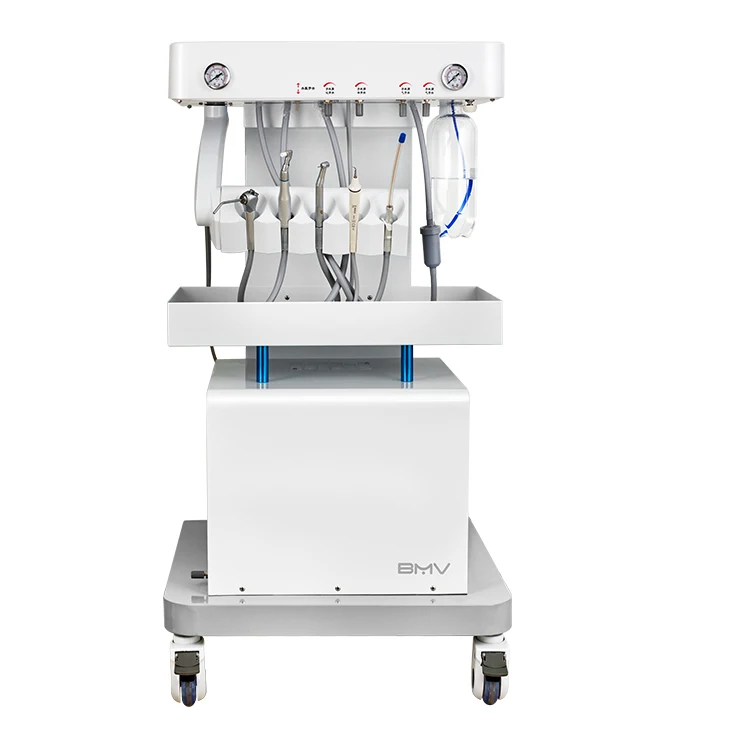 

Dog Animal Tooth Treatment Turbine Trolley Mobile Veterinary Equipment Unit 550W Metal