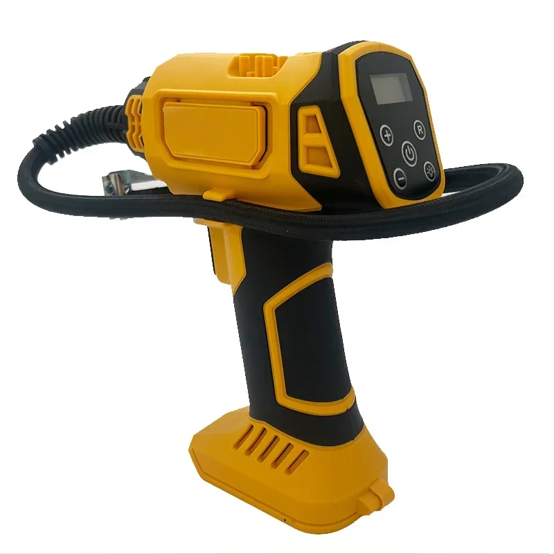 Fit Milwaukee Battery Cordless Electric Air Pump Car Tire Automatic Inflator Handheld Air Compressor for Dewalt/Makita Battery